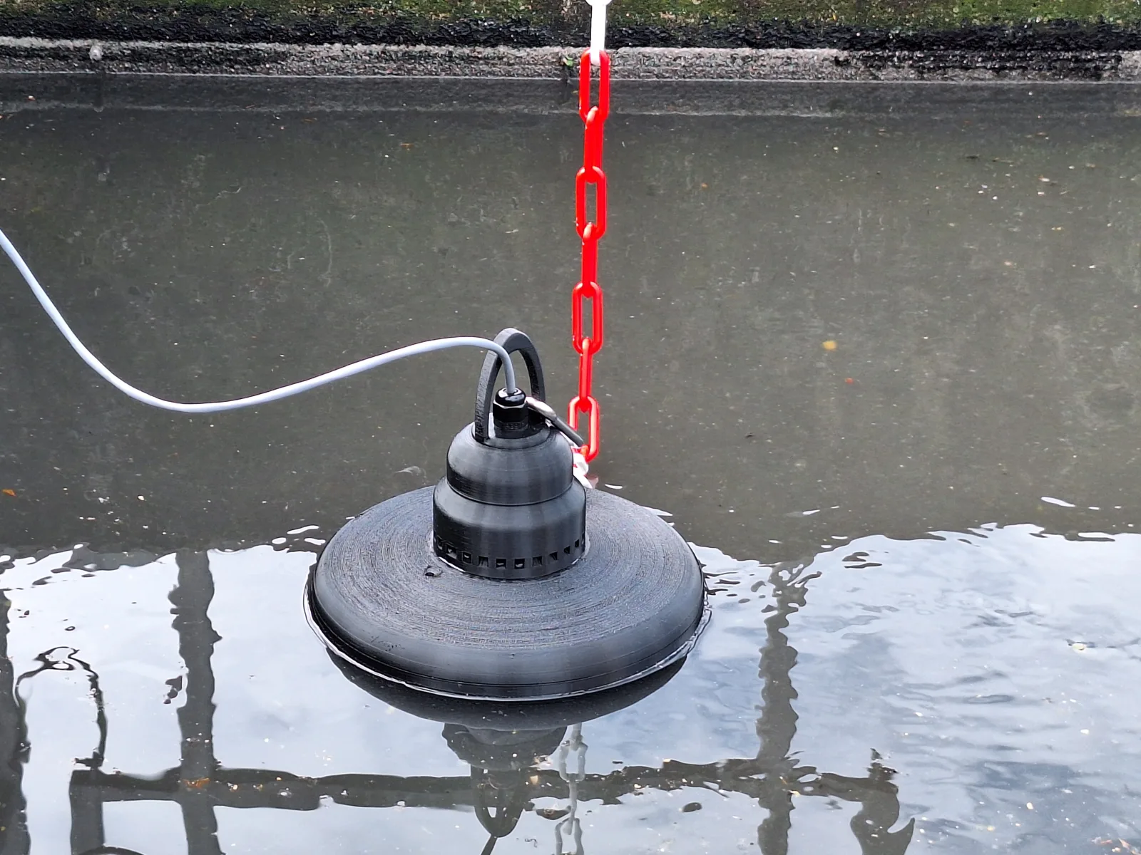 eVide® Biosensor im Abwasserbecken